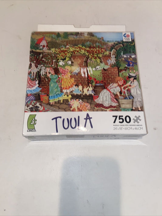 Tuula Windy Day Kites 750 Piece Puzzle Brand: Ceaco Complete
