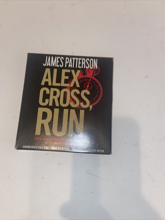 Alex Cross Run james Patterson 2013 Unabridged Audiobook CD