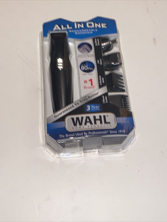 WAHL All in One Nose Ear Body Beard Rechargeable Groomer Precision Blade Trimmer