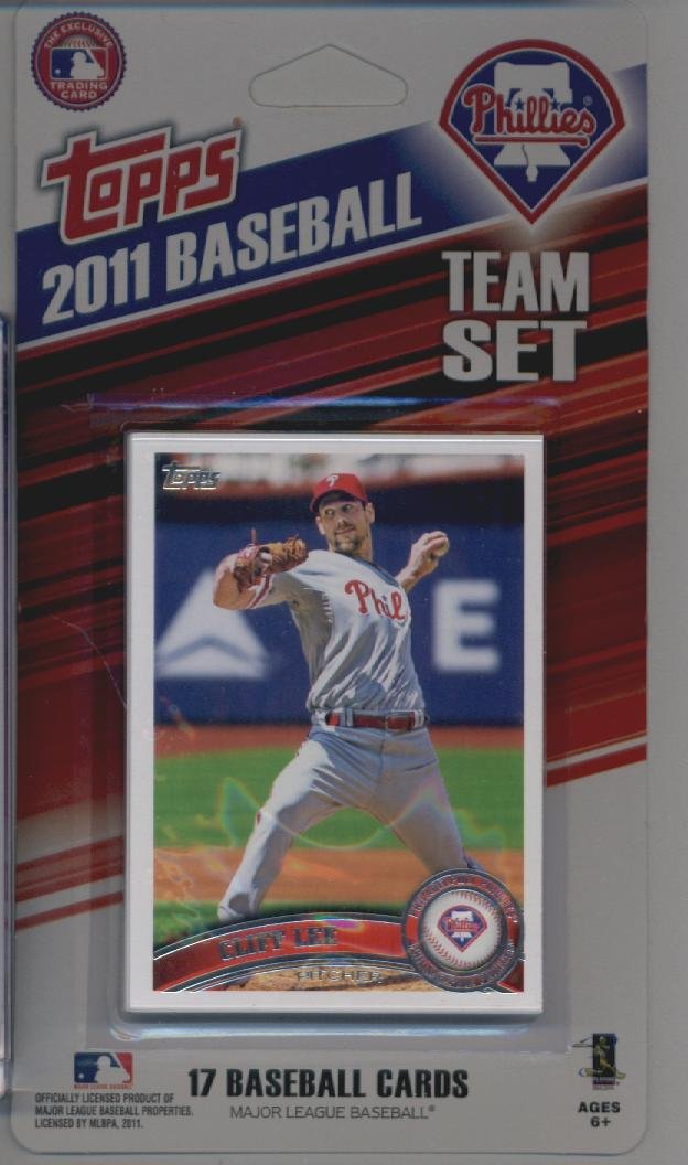 2011 Topps Limited Edition Phildadelphia Phillies Baseball Card Team Set (17 Cards) - Not Available in Packs!!