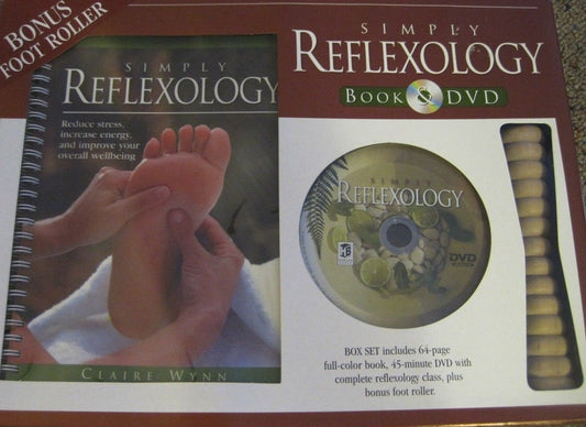 Simply Reflexology Book & DVD Set [Spiral-bound] Claire Wynn