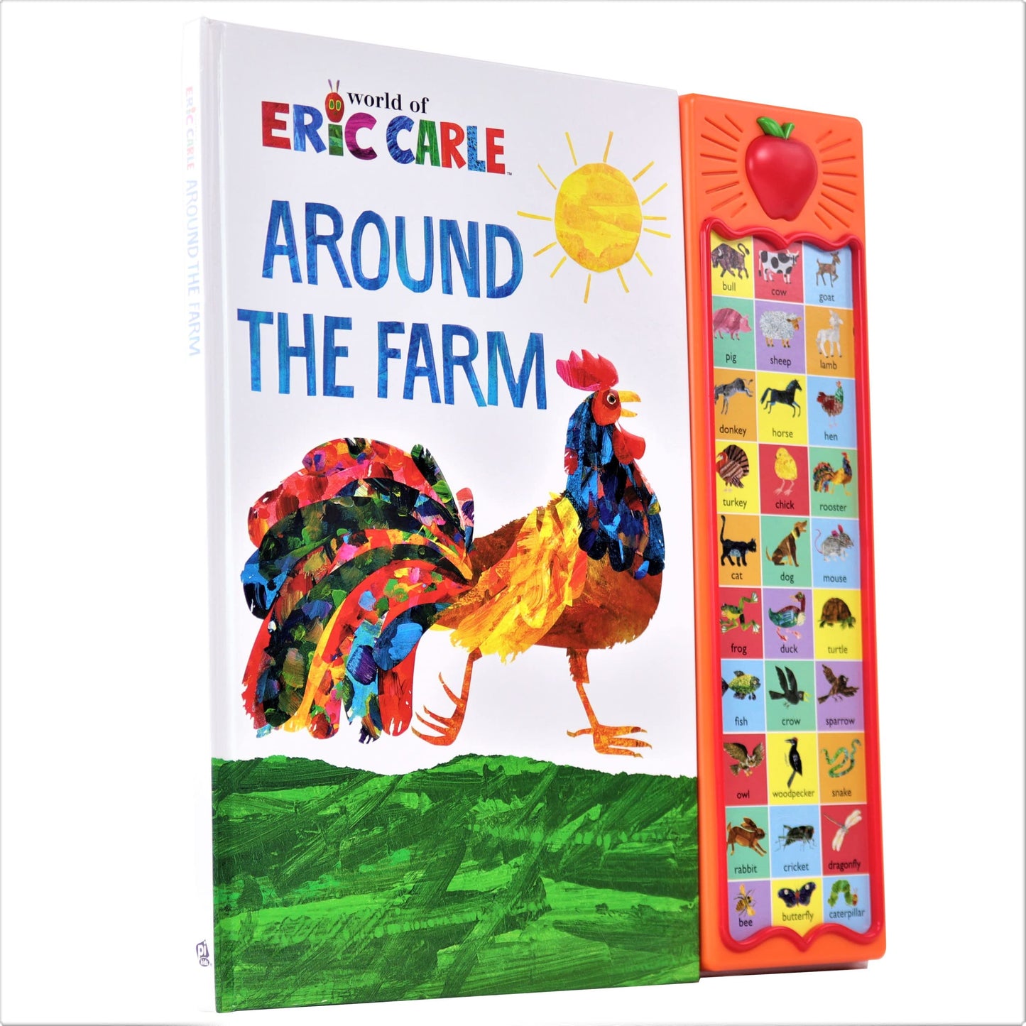 World of Eric Carle, Around the Farm 30-Button Animal Sound Book - Great for First Words - PI Kids [Hardcover] PI Kids; Editors of Publications International and Eric Carle