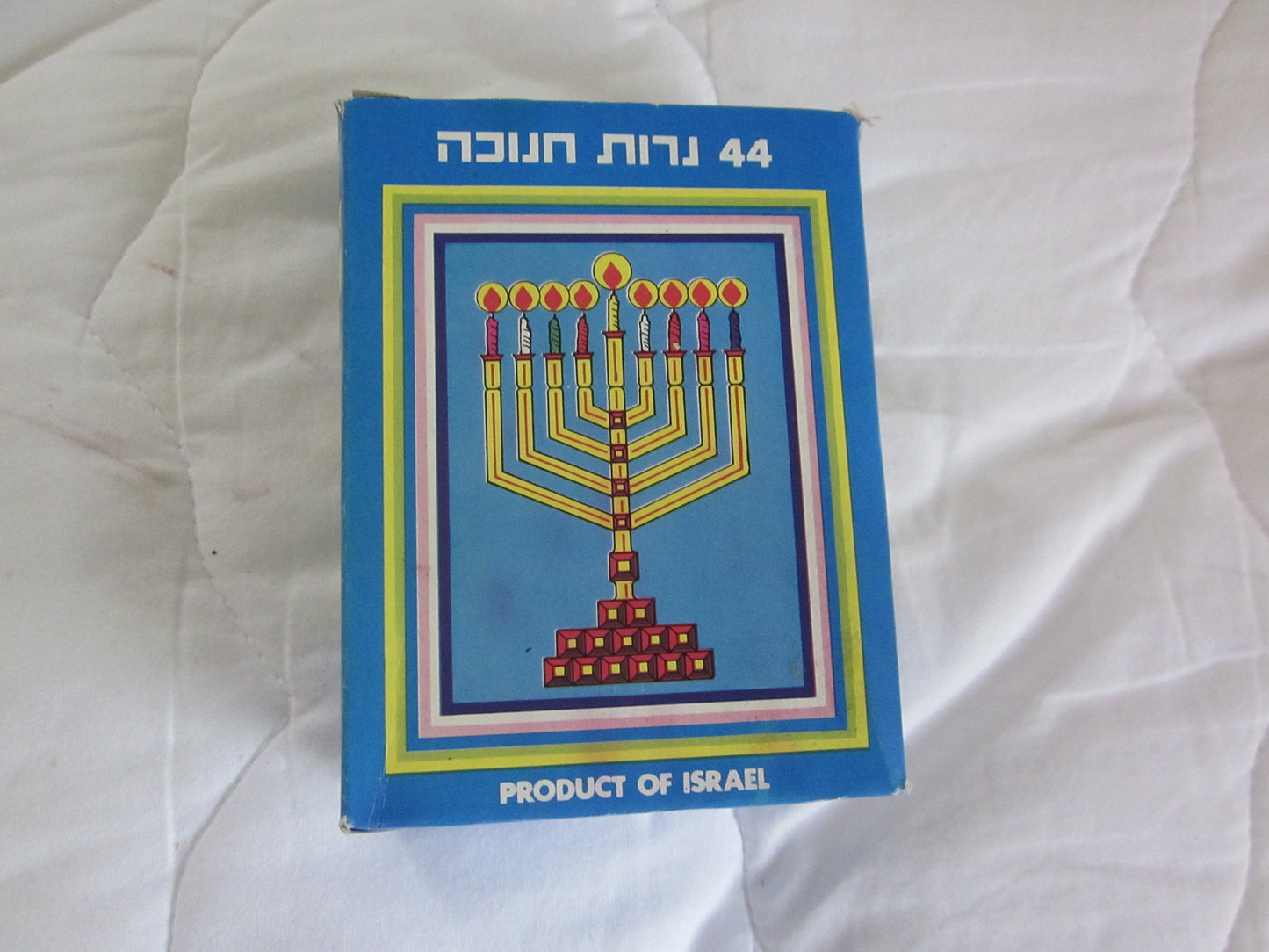 Chanuka Candles, Box of 44, Product of Israel, Set of 6 Boxes