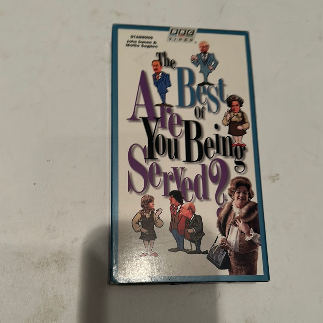 EveryMailBox Best of You Being Served VHS tape featuring classic British comedy cover art