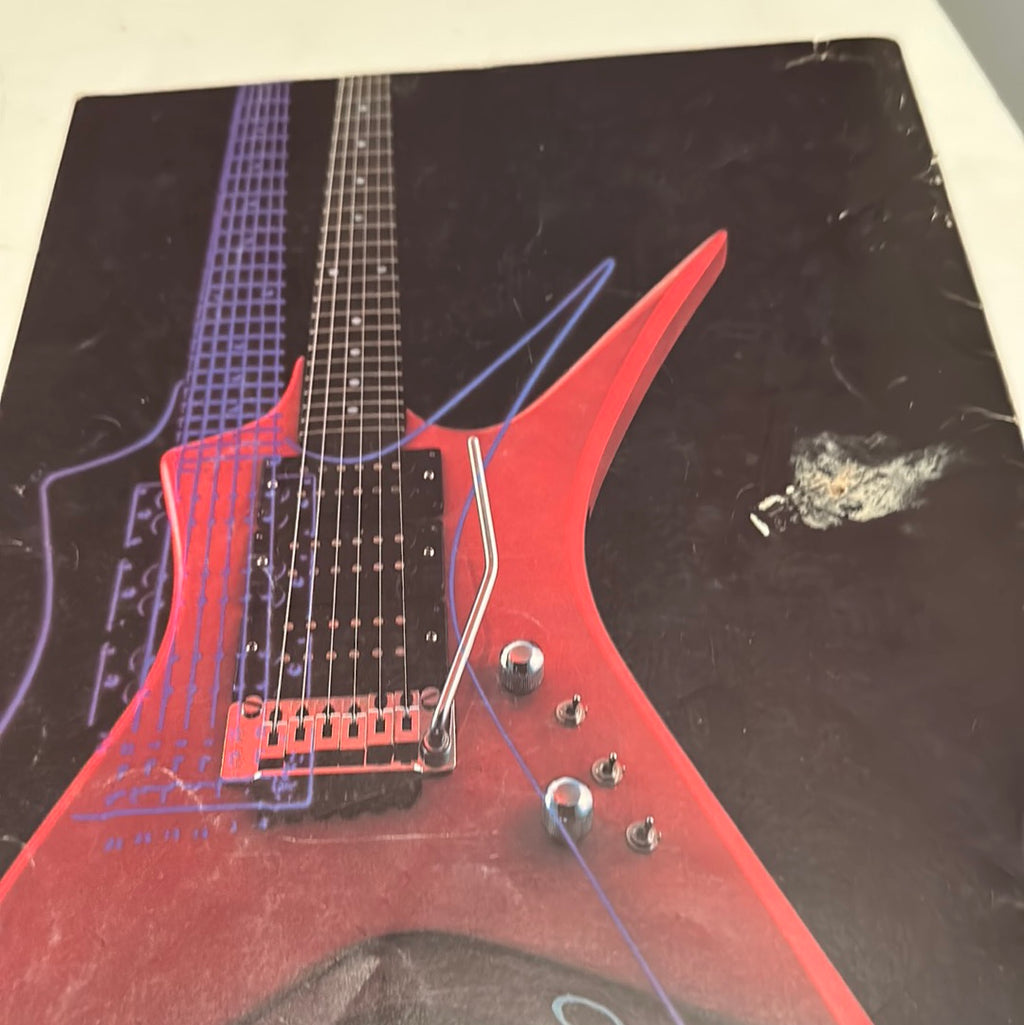 EveryMailBox album cover featuring a red electric guitar for heavy metal guitar lessons