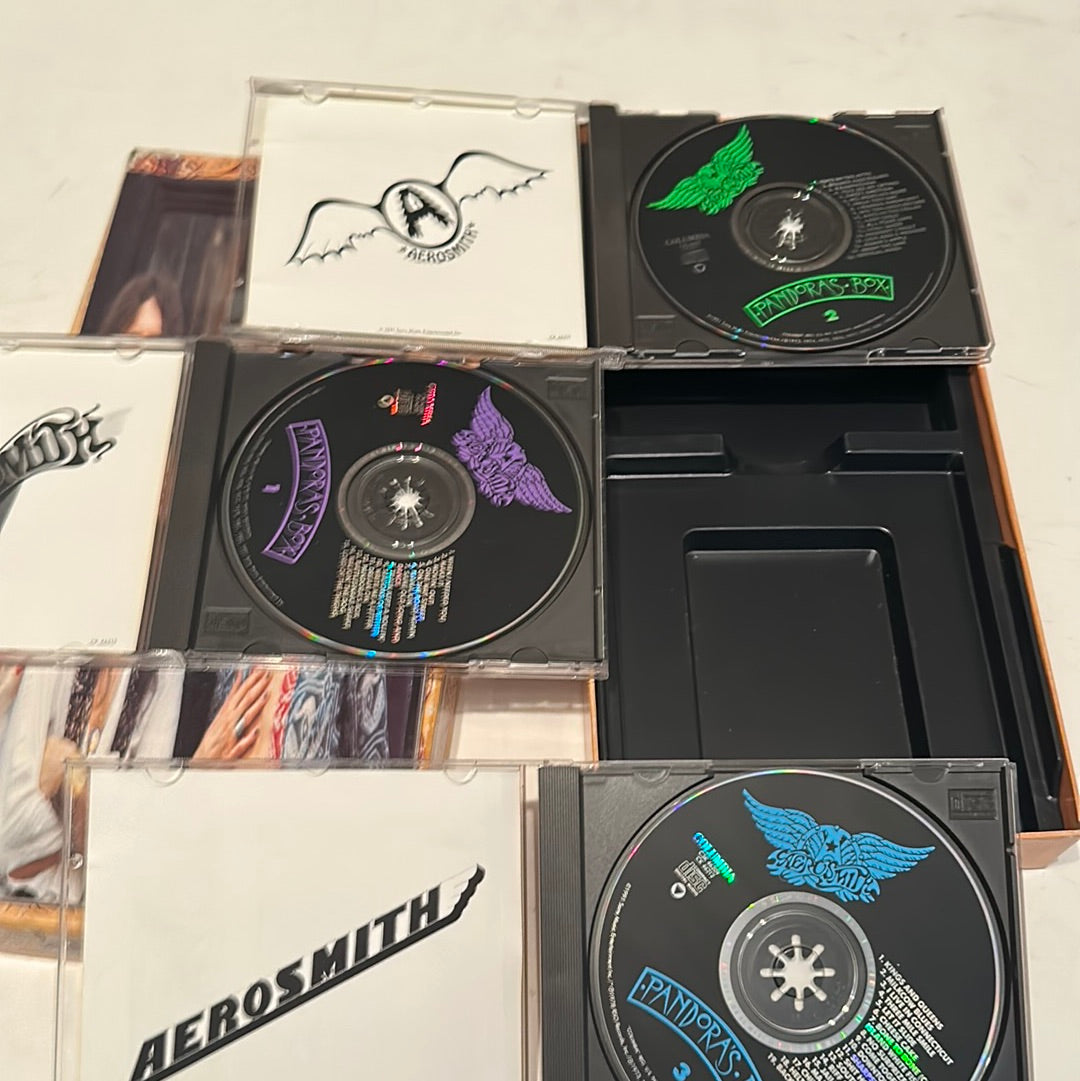 Aerosmith Pandora’s box dvd collection