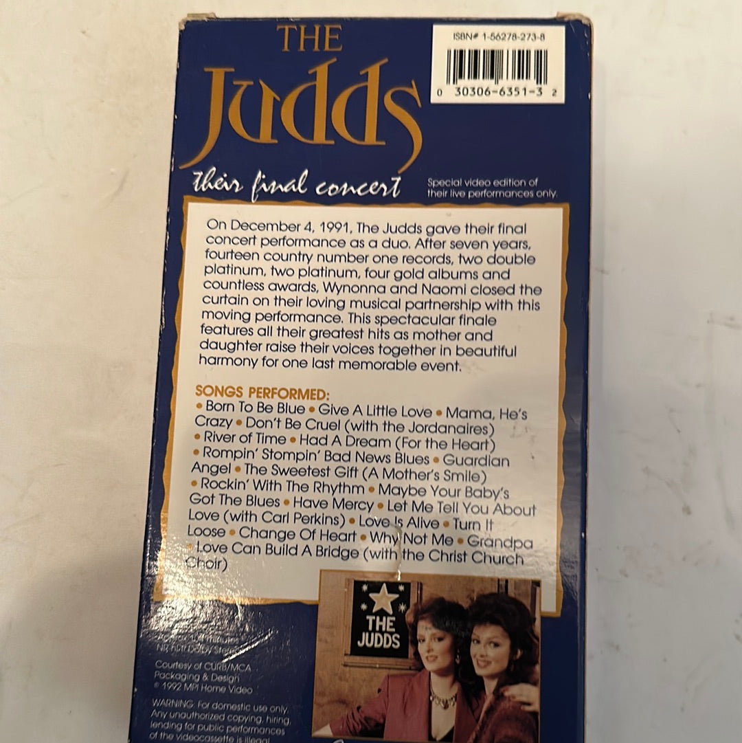 The judds their final concert