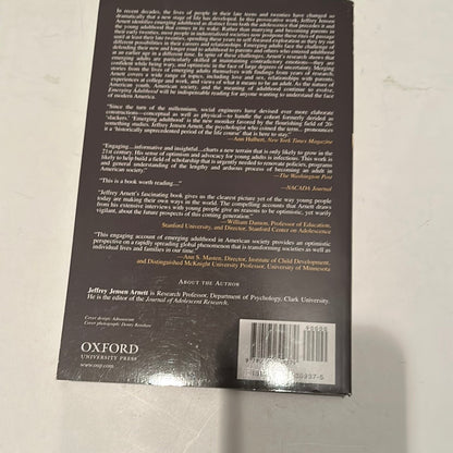 Back cover of transition from teens to twenties book by EveryMailBox with author and publication details
