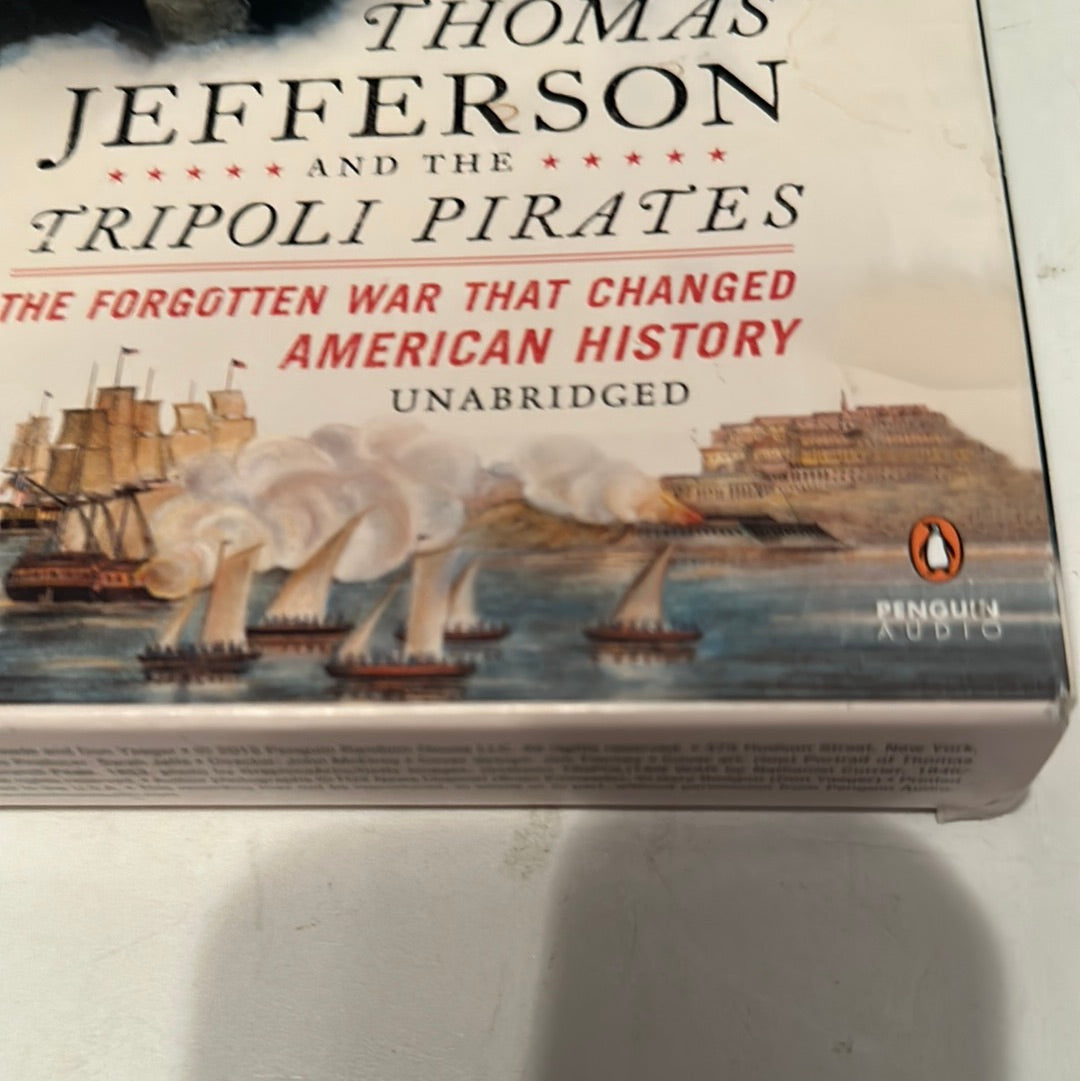 Thomas Jefferson and the Tripoli Pirates audiobook cover by EveryMailBox American history audiobooks