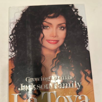 Rare La Toya Jackson book titled Growing Up in the Jackson Family with cover photo of La Toya Jackson