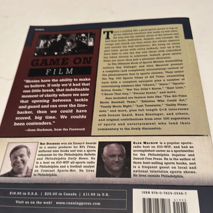 EveryMailBox Game On Film book featuring sports documentaries and interviews with notable sports figures
