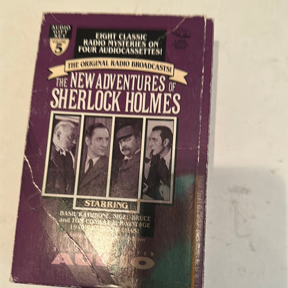 The New Adventures of Sherlock Holmes original radio broadcasts audio cassette by EveryMailBox