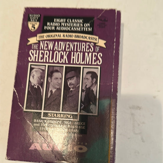 The New Adventures of Sherlock Holmes original radio broadcasts audio cassette by EveryMailBox
