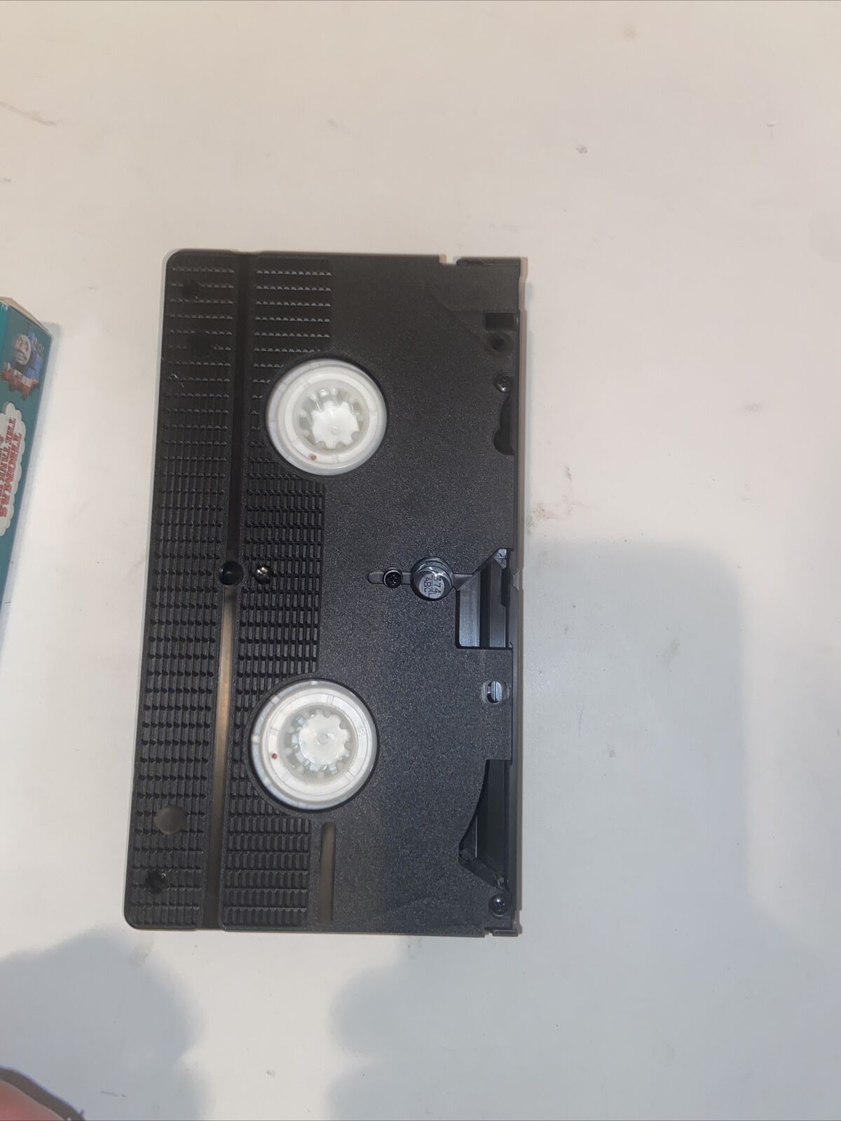 EveryMailBox Thomas The Tank Engine rare VHS black cassette tape showing reels and label edge