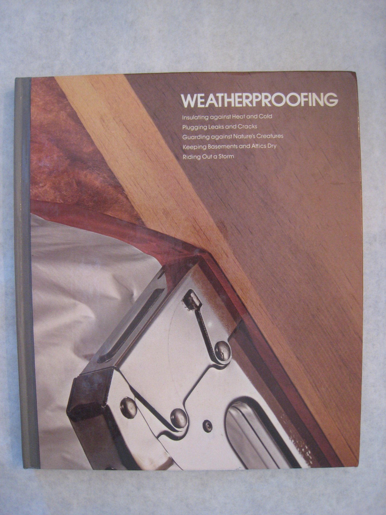 EveryMailBox weatherproofing hardcover book with metal latch and wooden cover